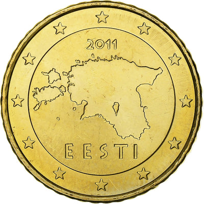 Estonia, 
            
               50 Euro Cent, 
            
               2011