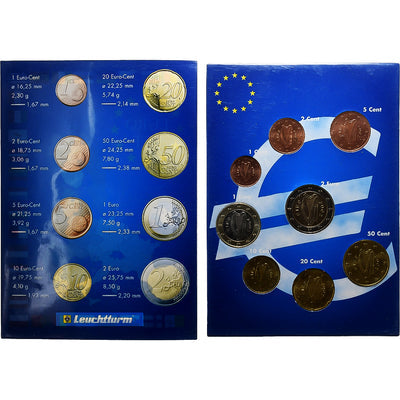 Irlandia, 
            
               Set 1 ct. - 2 Euro, 
            
               2002