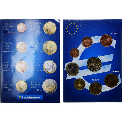 Słowenia, 
            
               Set 1 ct. - 2 Euro, 
            
               2002