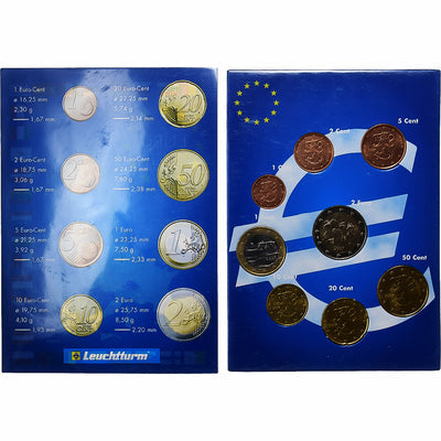 Finlandia, 
            
               Set 1 ct. - 2 Euro, 
            
               2002