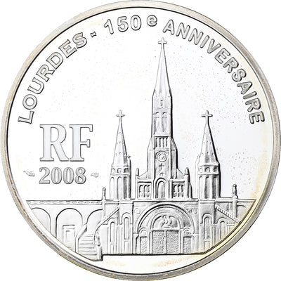 Francja, 
            
               1-1/2 Euro, 
            
               Lourdes