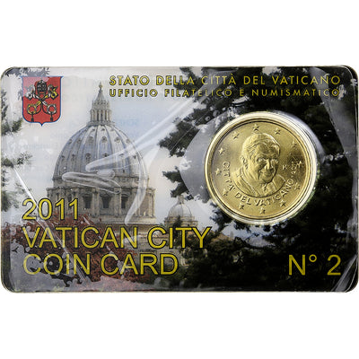 Watykan, 
            
               Benedict XVI, 
            
               50 Euro Cent