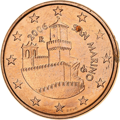 San Marino, 
            
               5 Euro Cent, 
            
               2006