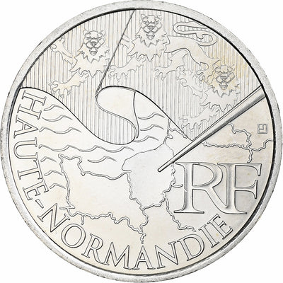 Francja, 
            
               10 Euro, 
            
               Haute-Normandie