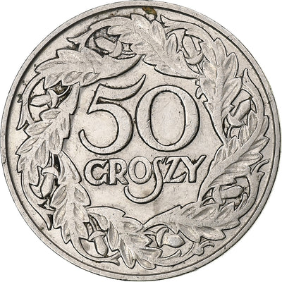 Polska, 
            
               50 Groszy, 
            
               1923