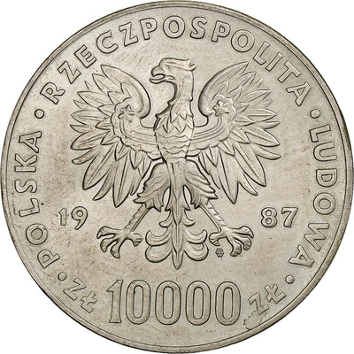 Polska, 
            
               10000 Zlotych, 
            
               Jan Paweł II