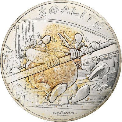 Francja, 
            
               10 Euro, 
            
               Astérix - Égalité