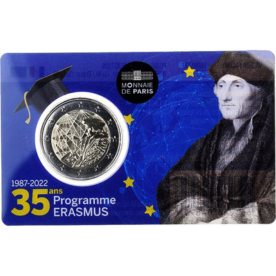 Francja, 
            
               2 Euro, 
            
               Erasmus