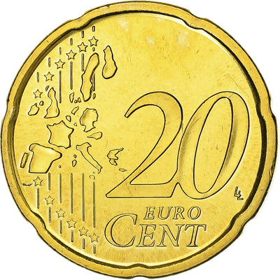 Hiszpania, 
            
               20 Euro Cent, 
            
               BU