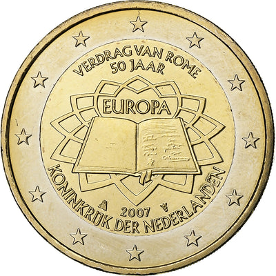 Holandia, 
            
               2 Euro, 
            
               Traité de Rome