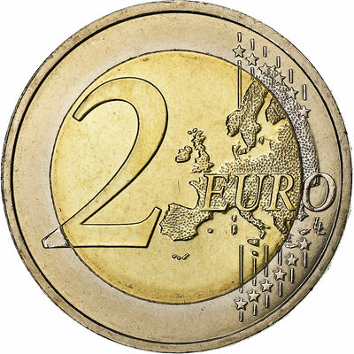 Francja, 
            
               2 Euro, 
            
               Traité de Rome