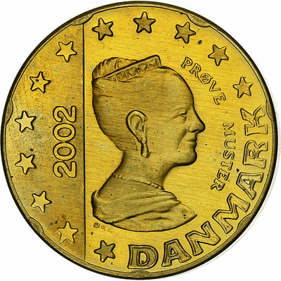 Dania, 
            
               Margrethe II, 
            
               20 Euro Cent