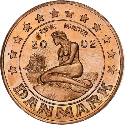 Dania, 
            
               Margrethe II, 
            
               5 Euro Cent