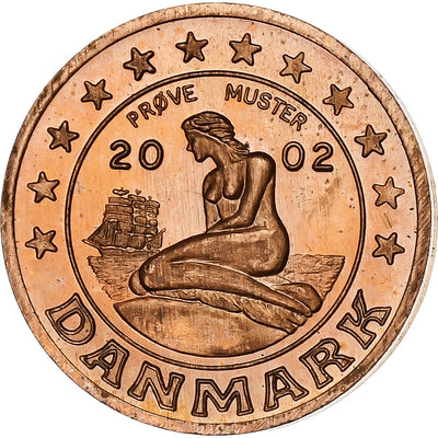 Dania, 
            
               Margrethe II, 
            
               2 Euro Cent