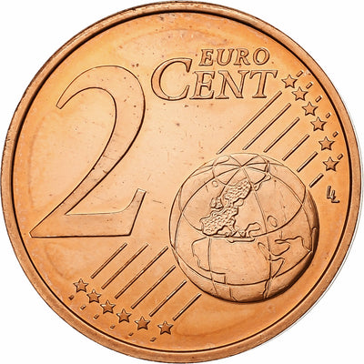 Cypr, 
            
               2 Euro Cent, 
            
               BU