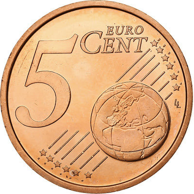 Cypr, 
            
               5 Euro Cent, 
            
               BU