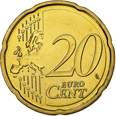 Cypr, 
            
               20 Euro Cent, 
            
               BU