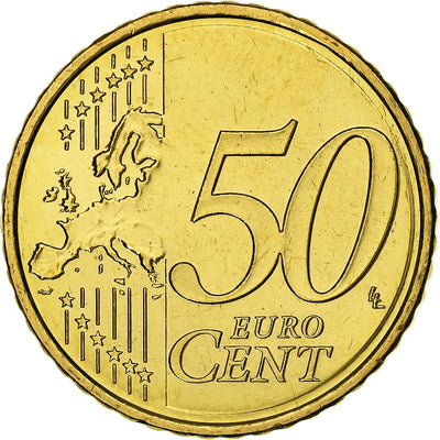 Cypr, 
            
               50 Euro Cent, 
            
               BU