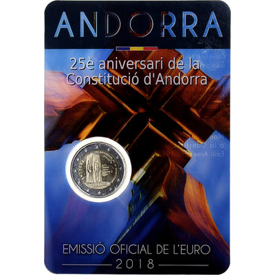 Andorra, 
            
               2 Euro, 
            
               Constitution