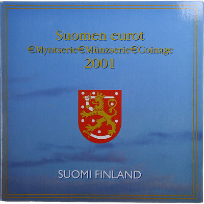 Finlandia, 
            
               1 Cent to 2 Euro, 
            
               BU