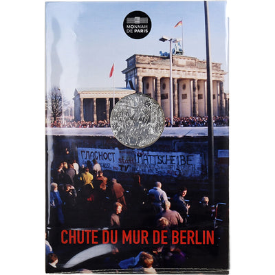 Francja, 
            
               10 Euro, 
            
               Chute du Mur de Berlin