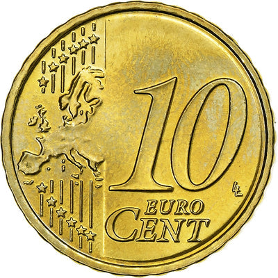 Litwa, 
            
               10 Euro Cent, 
            
               BU