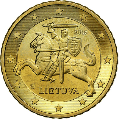 Litwa, 
            
               50 Euro Cent, 
            
               BU