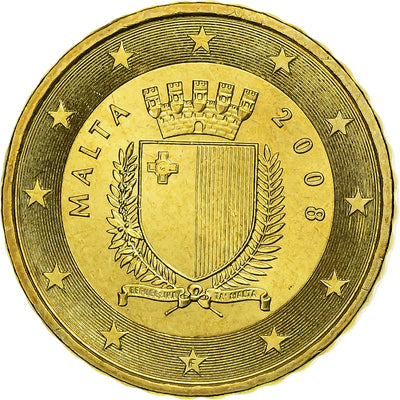 Malta, 
            
               10 Euro Cent, 
            
               BU