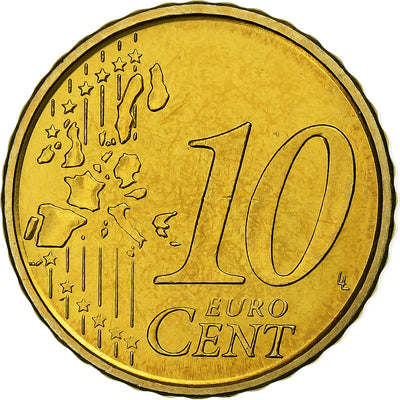 Hiszpania, 
            
               Juan Carlos I, 
            
               10 Euro Cent