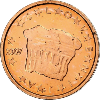 Słowenia, 
            
               2 Euro Cent, 
            
               BU