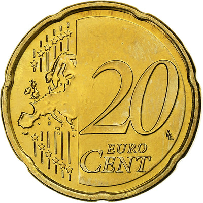 Słowenia, 
            
               20 Euro Cent, 
            
               BU