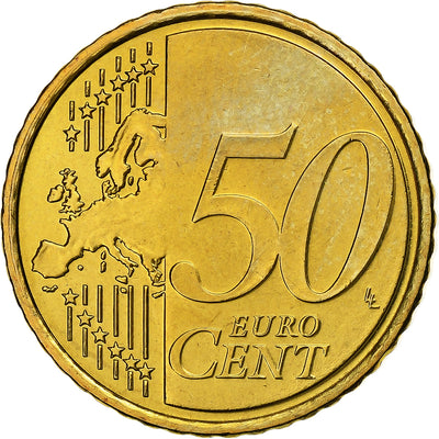 Słowenia, 
            
               50 Euro Cent, 
            
               BU