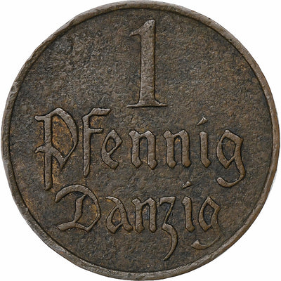 DANZIG, 
            
               Pfennig, 
            
               1930