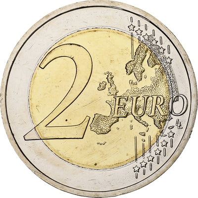 Niemcy, 
            
               2 Euro, 
            
               Cathédrale de Hambourg