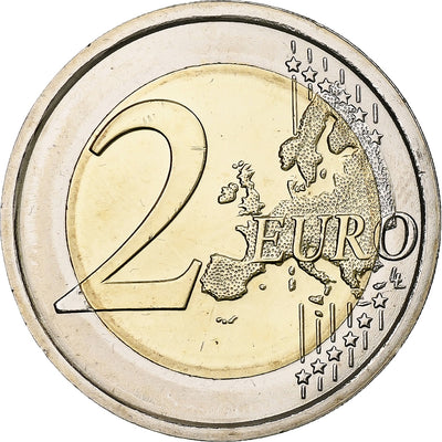 Włochy, 
            
               2 Euro, 
            
               60ème anniversaire du Ministère de la santé