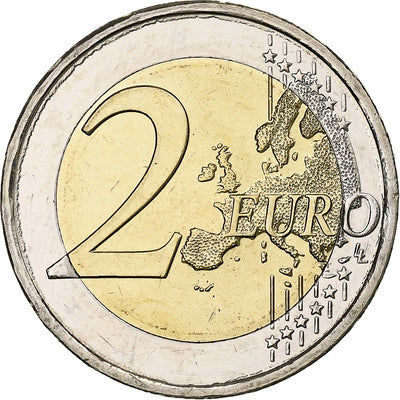 Grecja, 
            
               2 Euro, 
            
               Kostis Palamas