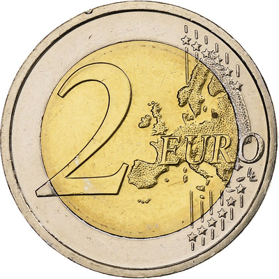 Irlandia, 
            
               2 Euro, 
            
               30 ans du drapeau de l'UE