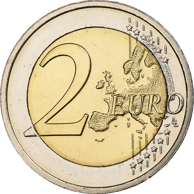 Luksemburg, 
            
               2 Euro, 
            
               30 ans du drapeau de l'UE