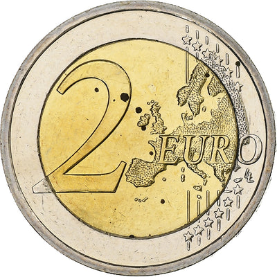 Słowacja, 
            
               2 Euro, 
            
               Union économique et monétaire