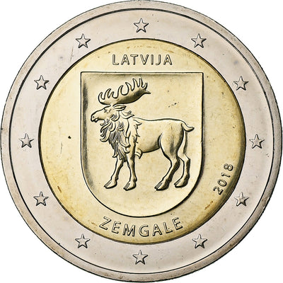 Łotwa, 
            
               2 Euro, 
            
               Zemgale