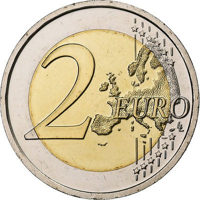 Słowacja, 
            
               2 Euro, 
            
               10th Anniversary - Accession to the European Union