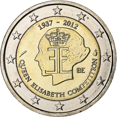 Belgia, 
            
               2 Euro, 
            
               Concours reine Elisabeth