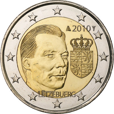 Luksemburg, 
            
               2 Euro, 
            
               Coat of Arms