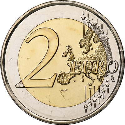 Luksemburg, 
            
               2 Euro, 
            
               Coat of Arms