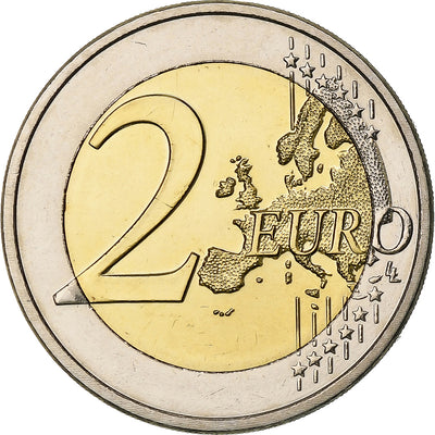 Luksemburg, 
            
               2 Euro, 
            
               National Anthem