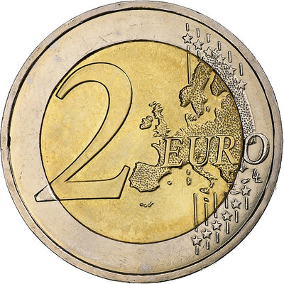 Francja, 
            
               2 Euro, 
            
               Introduction de l'euro