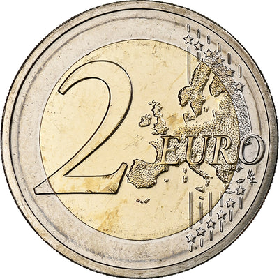 Malta, 
            
               2 Euro, 
            
               30 ans du drapeau de l'UE