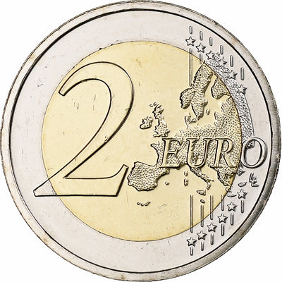 Holandia, 
            
               2 Euro, 
            
               30 ans du drapeau de l'UE