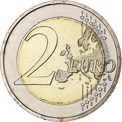 Niemcy, 
            
               2 Euro, 
            
               Traité de Rome