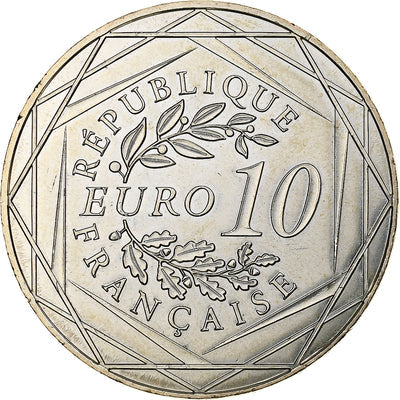 Francja, 
            
               10 Euro, 
            
               Auguste Rodin